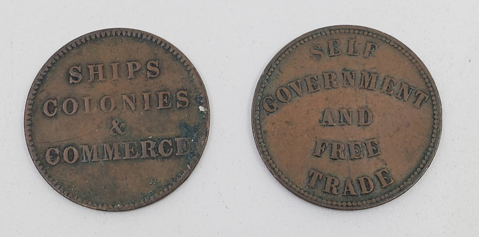 CANADA 2 Nice Pre Confederation Tokens of PEI (1 of 2)