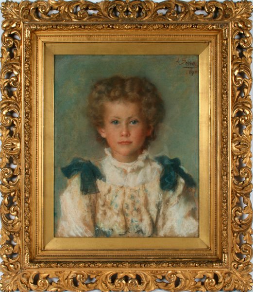 Antonio Salvetti, Portrait of a Girl