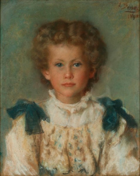 Antonio Salvetti, Portrait of a Girl - 2