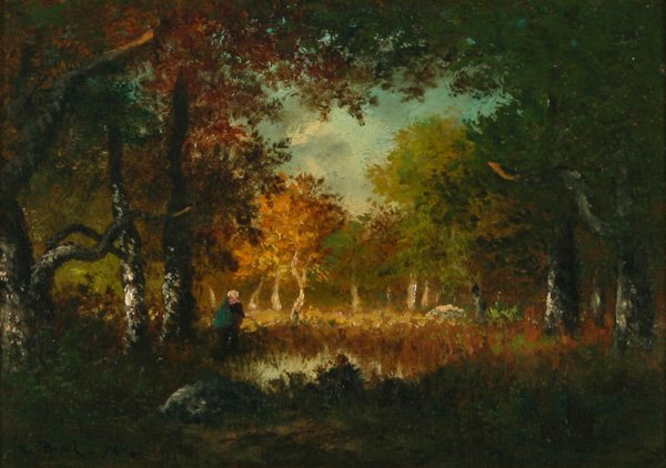 Narcisse Diaz de la Pena, Les Longues Rochers - 2