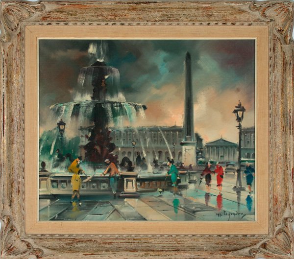 Maurice Legendre, Place de la Concorde