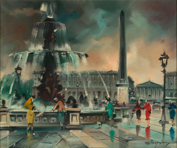 Maurice Legendre, Place de la Concorde - 2