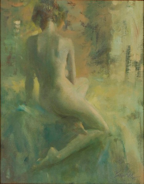 Joseph Bowler, Jr., Seated Nude - 2