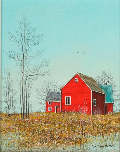 John L. Egenstafer, Red Barn - 2