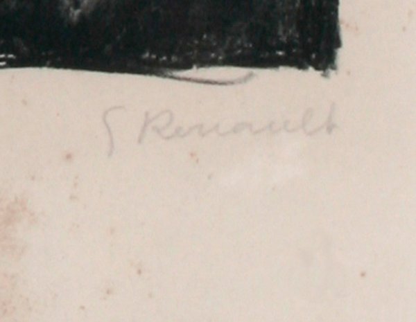 Georges Rouault, Portrait of Charles Baudelaire - 4