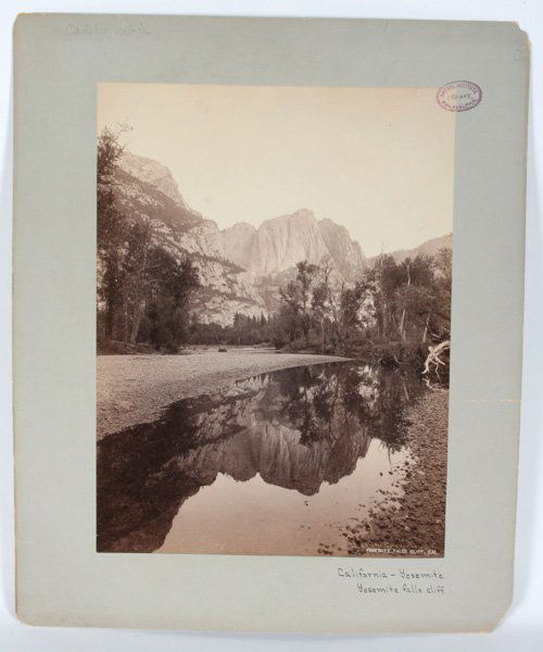 Carleton E. Watkins, Three Albumen Photos: Carleton E. Watkins (American, 1829-1916) North Table Mountain, Golden, Colorado, 1886, albumen photograph, 7 x 9-1/2 inches (sheet), titled, signed and dated in negative; and two albumen prints attri
