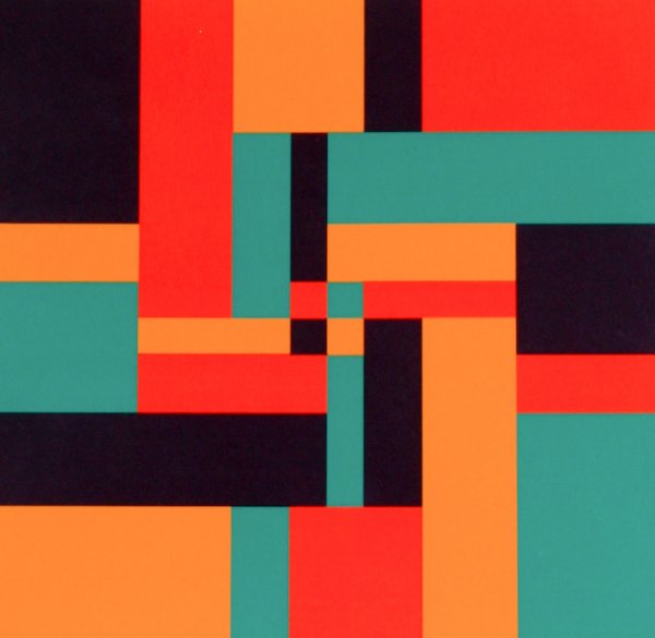 Carlo Vivarelli, Untitled: Carlo Vivarelli (Swiss, born after 1919-died after 1986) Untitled, 1964, screenprint in colors, numbered, signed and dated along lower margin "80/100 Vivarelli / 1964/66", 17-3/4 x 17-1/2 inches (sigh