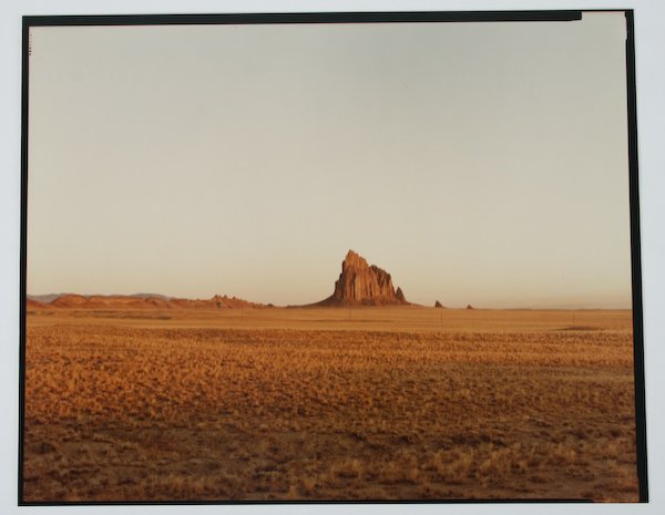 Richard Misrach, Shiprock Triptych: Richard Misrach (American, born 1949) Shiprock Triptych, Type "C" Print, 1987, 47/125, 8 x 10 inches (sheet), numbered, titled, signed and dated on verso (each sheet) unframed. Provenance: Philadelphi