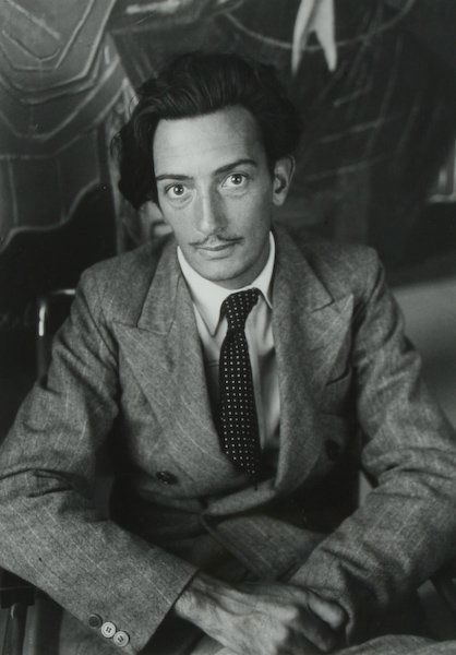 Brassai (Guyula Halasz), Salvador Dali: Brassai (Guyula Halasz) (Rumanian/French, 1899-1984) Salvador Dali, silver gelatin emulsion print, 11-3/4 x 8-1/4 inches (image), numbered and signed along lower margin "11/30 Brassai", under glass in