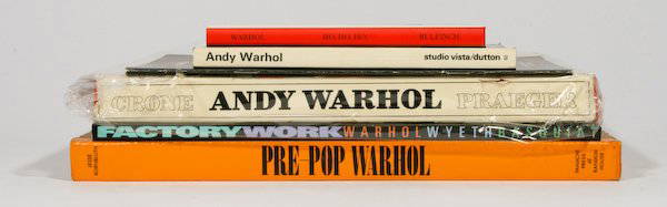 Andy Warhol Catalogue Raisonné and 5 other books o: Andy Warhol Catalogue Raisonné and 5 other books on the artist: Rainer Crone, Andy Warhol, (1970). Peter Gidal, Andy Warhol Films and Paintings, (1971). Sandra Brant and Elissa Cullman, Andy Warhol's