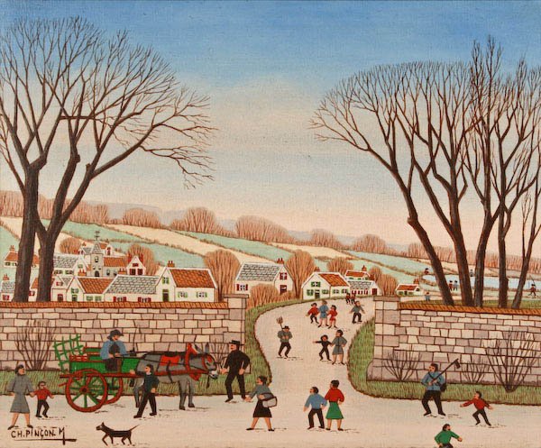 Charles Lucien Pinçon-Maricourt, Aliborn au Village