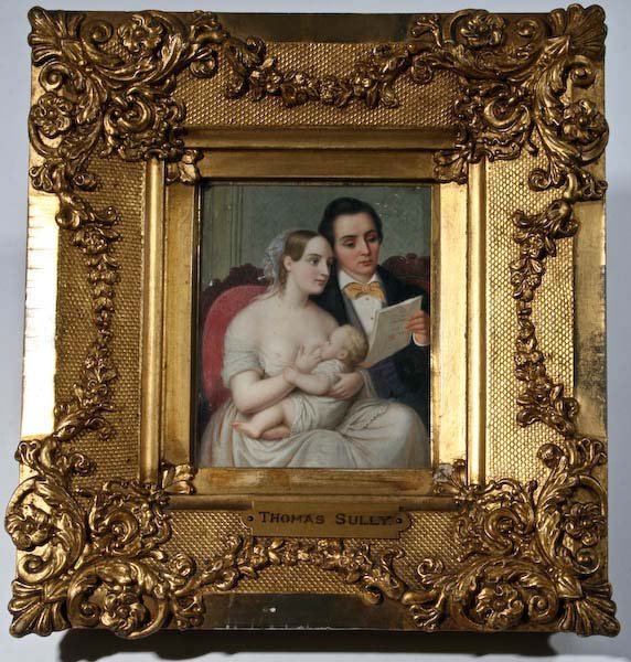 Miniature Family Portrait, circa 1840s