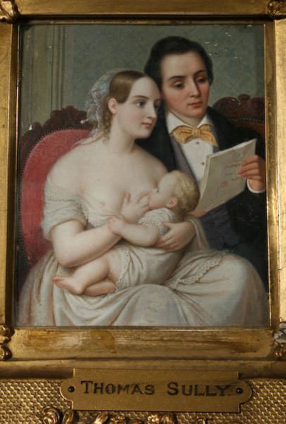 Miniature Family Portrait, circa 1840s - 2