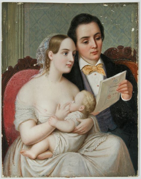 Miniature Family Portrait, circa 1840s - 3