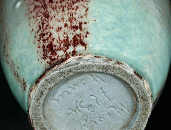 Three Denbac Art Pottery Vessels - 3