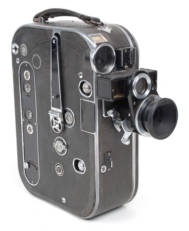 Zeiss Ikon Movikon 16mm Movie Camera : Zeiss Ikon Movikon 16mm Movie Camera (Serial No. W49520). Manufactured in Germany. Provenance: The Kaprelian Camera Collection, Philadelphia, PA.