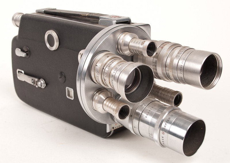 Vintage Kodak Cine Automatic 8mm Movie Camera – Turret Lens f/1.9, As