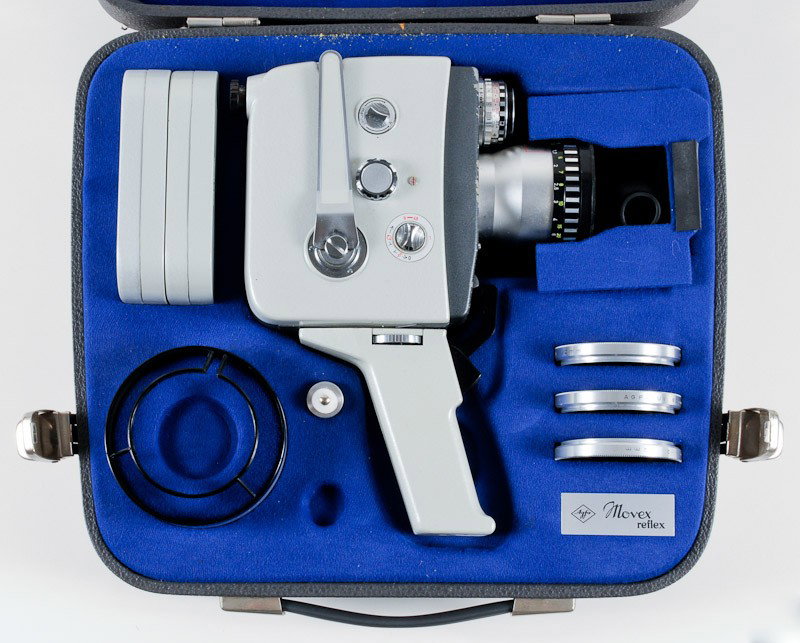Agfa Movex Reflex Movie Camera with Accessories