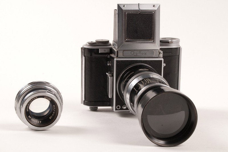 Agiflex Reflex Roll Film Camera