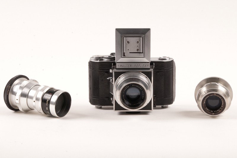 Master Reflex Roll Film Camera
