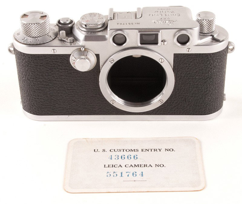 Leica III F Black-Dial Camera Body - 7