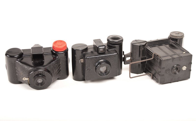 Group of 3 Subminiature Cameras