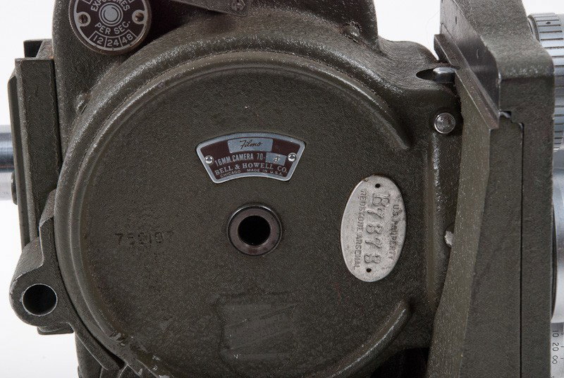 US Military Issue Bell & Howell 16mm 70-J Movie Camera - 7
