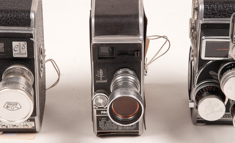 Group of 3 Paillard Bolex Movie Cameras - 3