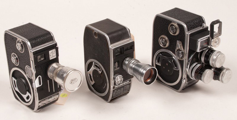 Group of 3 Paillard Bolex Movie Cameras - 5