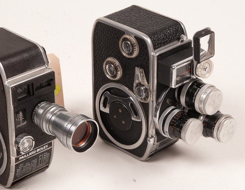 Group of 3 Paillard Bolex Movie Cameras - 7
