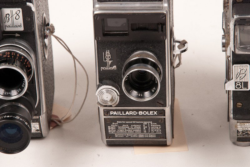 Group of 3 Paillard Bolex Movie Cameras - 3