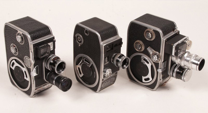 Group of 3 Paillard Bolex Movie Cameras - 6