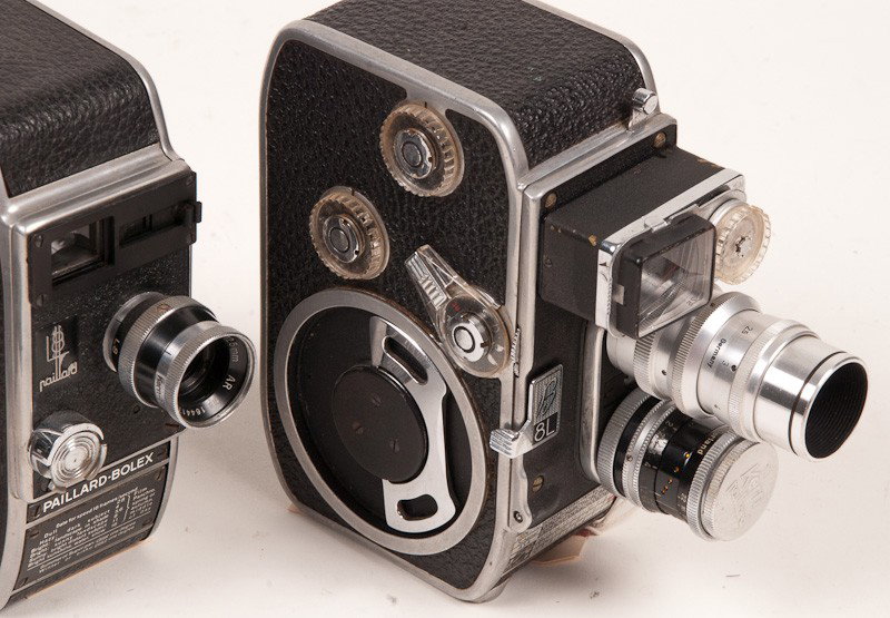 Group of 3 Paillard Bolex Movie Cameras - 7
