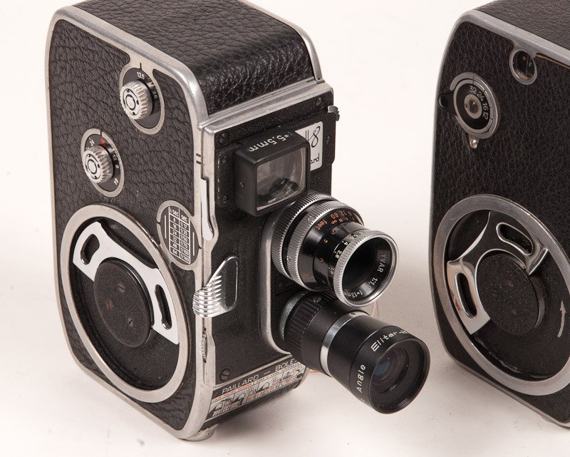 Group of 3 Paillard Bolex Movie Cameras - 9