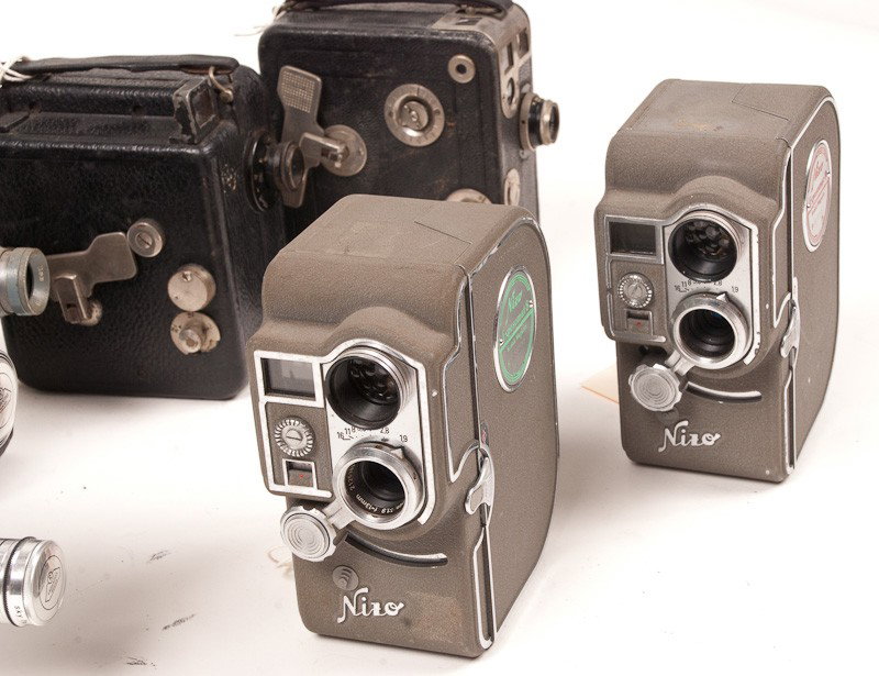 Group of 6 Nizo Movie Cameras - 3