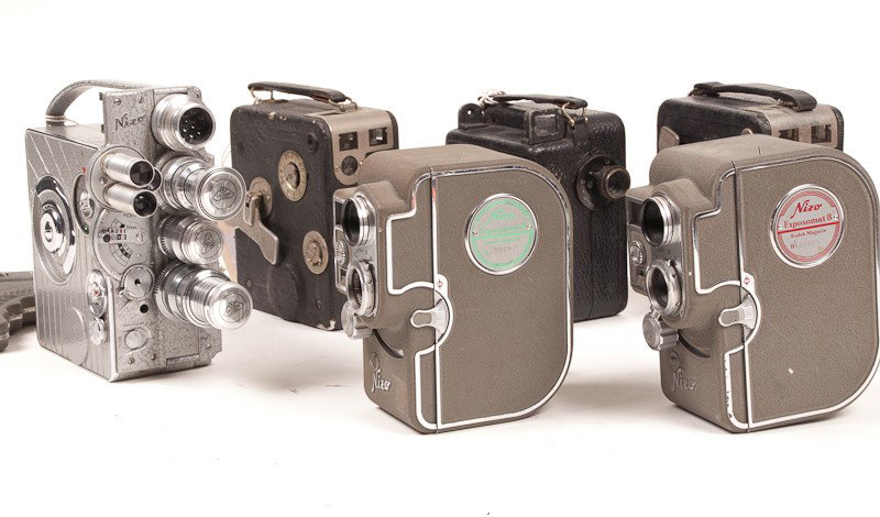 Group of 6 Nizo Movie Cameras - 7