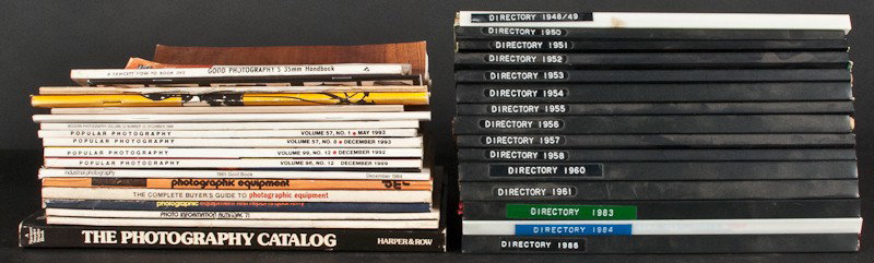 Group of 73 Photography Related Books - 2