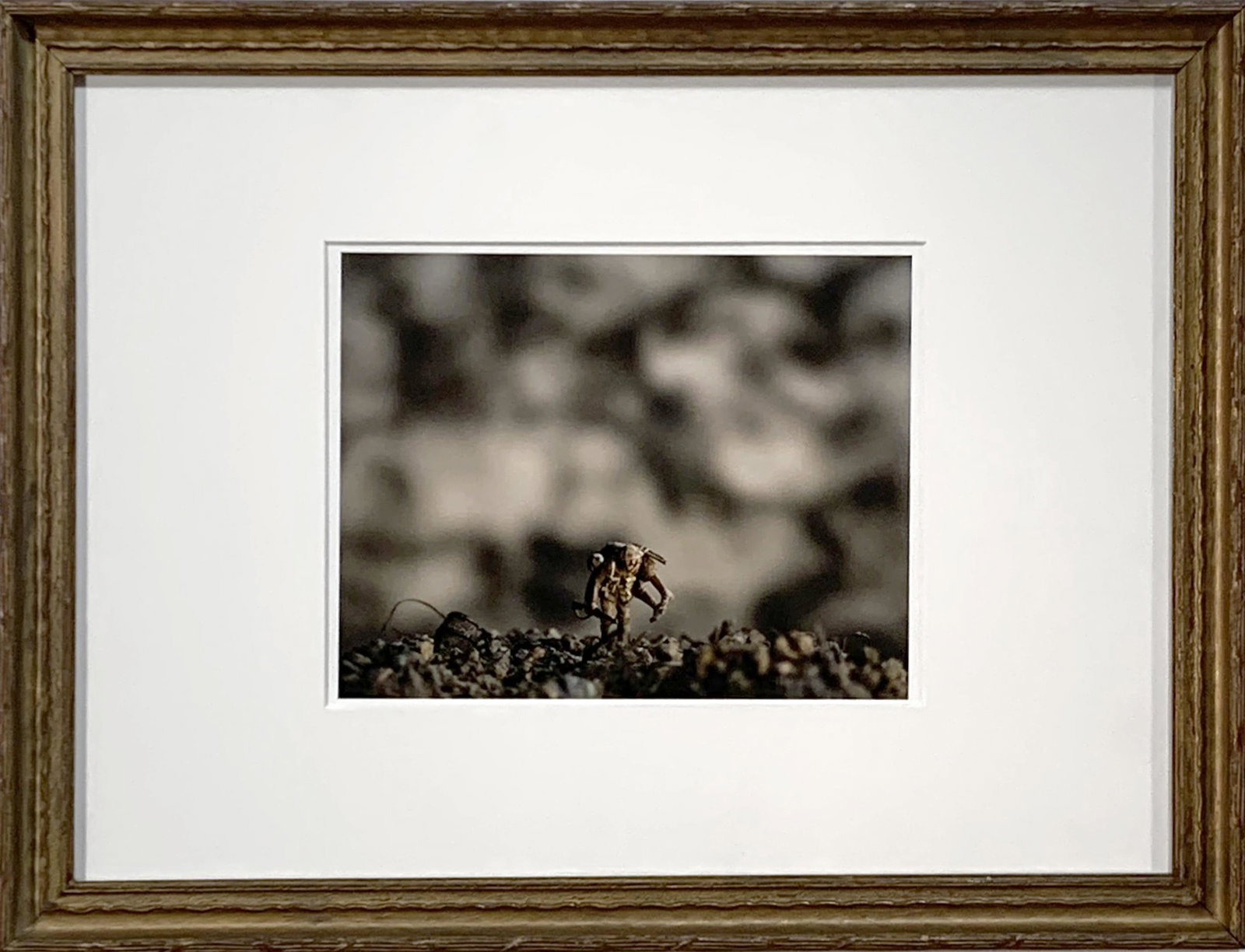 David Levinthal, archival pigment print, No Man's Land: David Levinthal Photograph No Man's Land 2015 archival pigment print 7 x 9 inches, 12.75 x 16.75 inches framed edition of 10, not numbered Framed: yes signed on recto/front