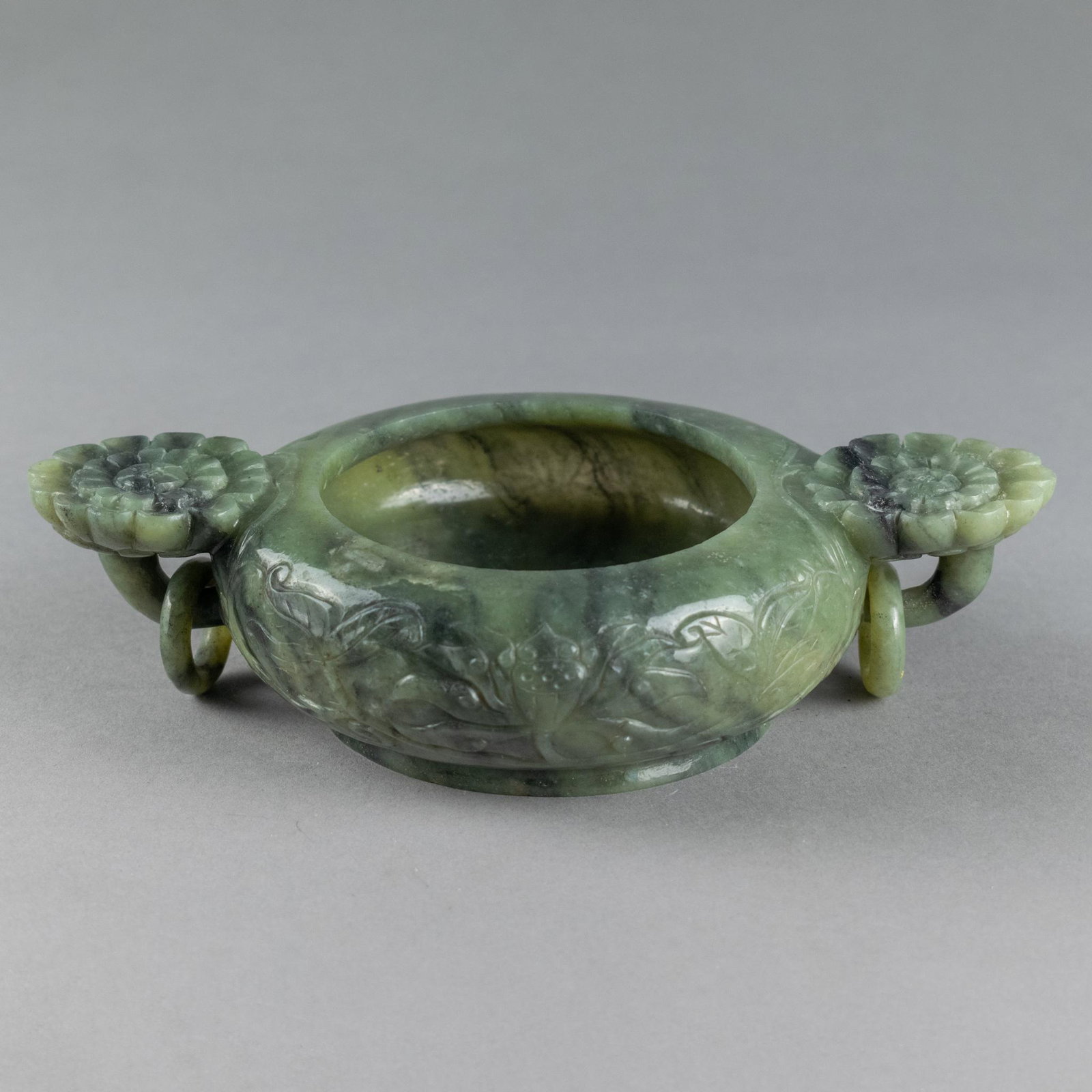 Chinese Spinach Jade Brushwasher (1 of 10)