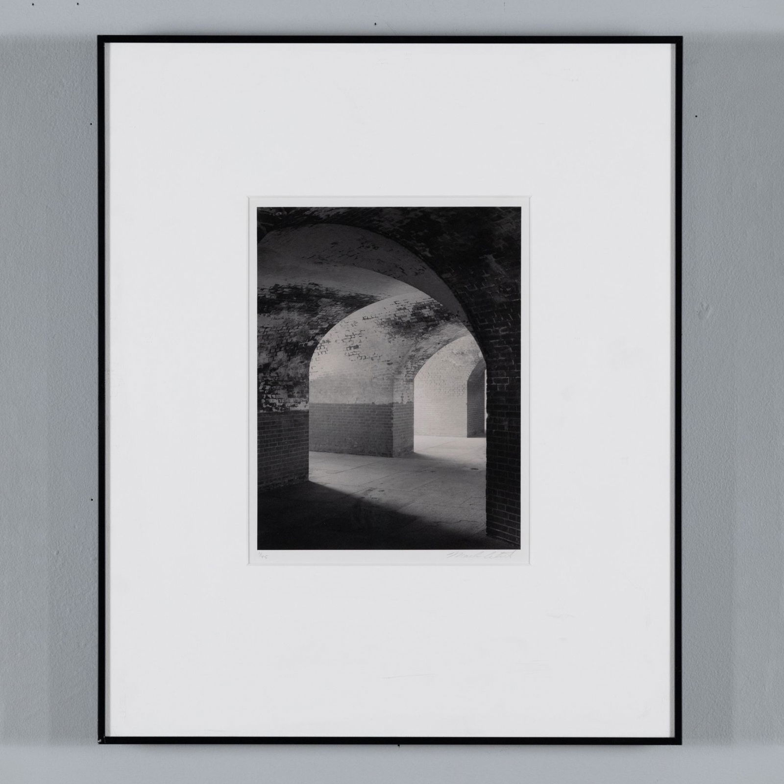 Photograph: "Third Story Arches, Fort Point" Mark Citret, 1998 (1 of 3)