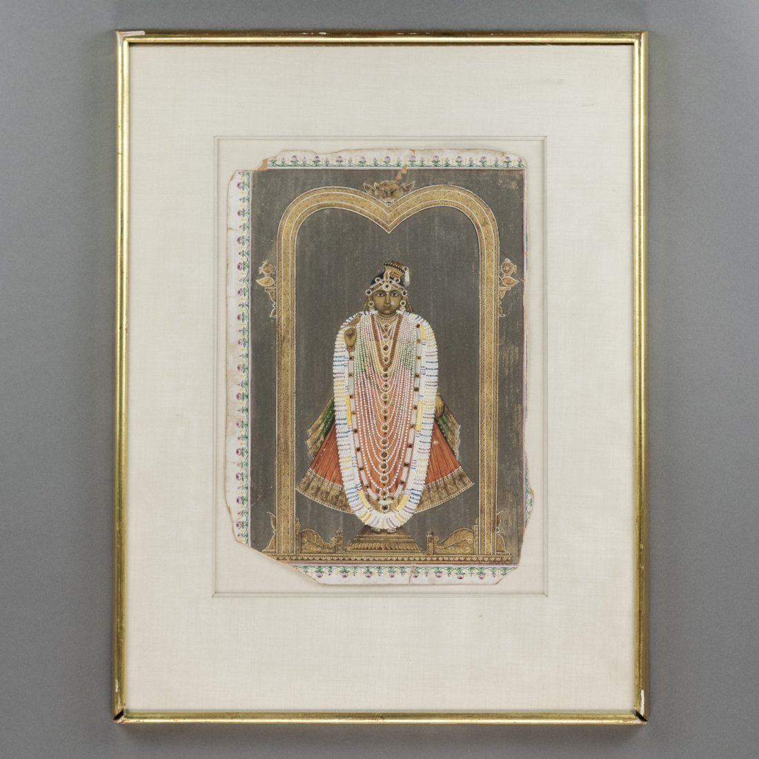 Four Indian Miniature Paintings (1 of 9)