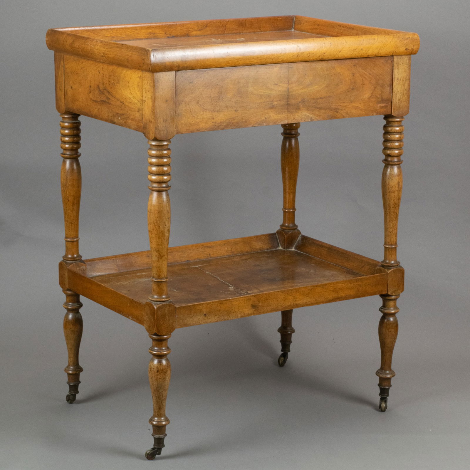 Directoire Style Fruitwood Side Table (1 of 5)