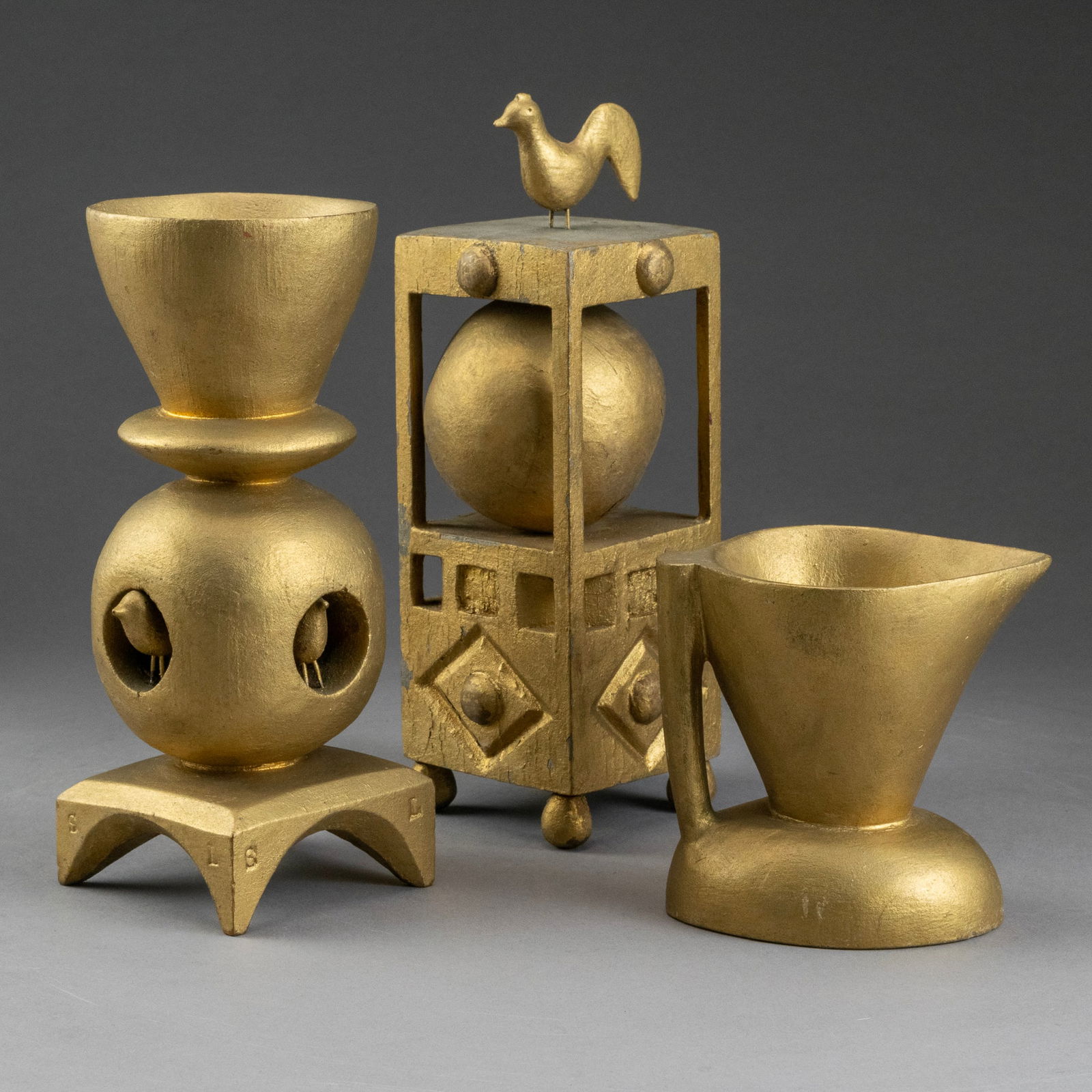 Group of Three American Folk Art Whimsies (1 of 17)