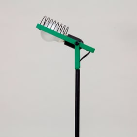 Green Artemide Sintesi Floor Lamp by Ernesto Gismondi, Italy, 1970's