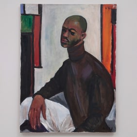 Painting Portrait of Contemplative Gentleman Man 2