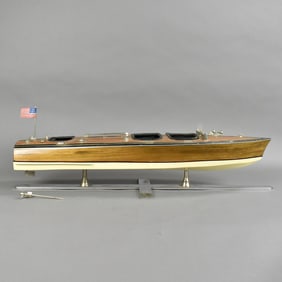 Wooden Chris Craft Style Power Boat