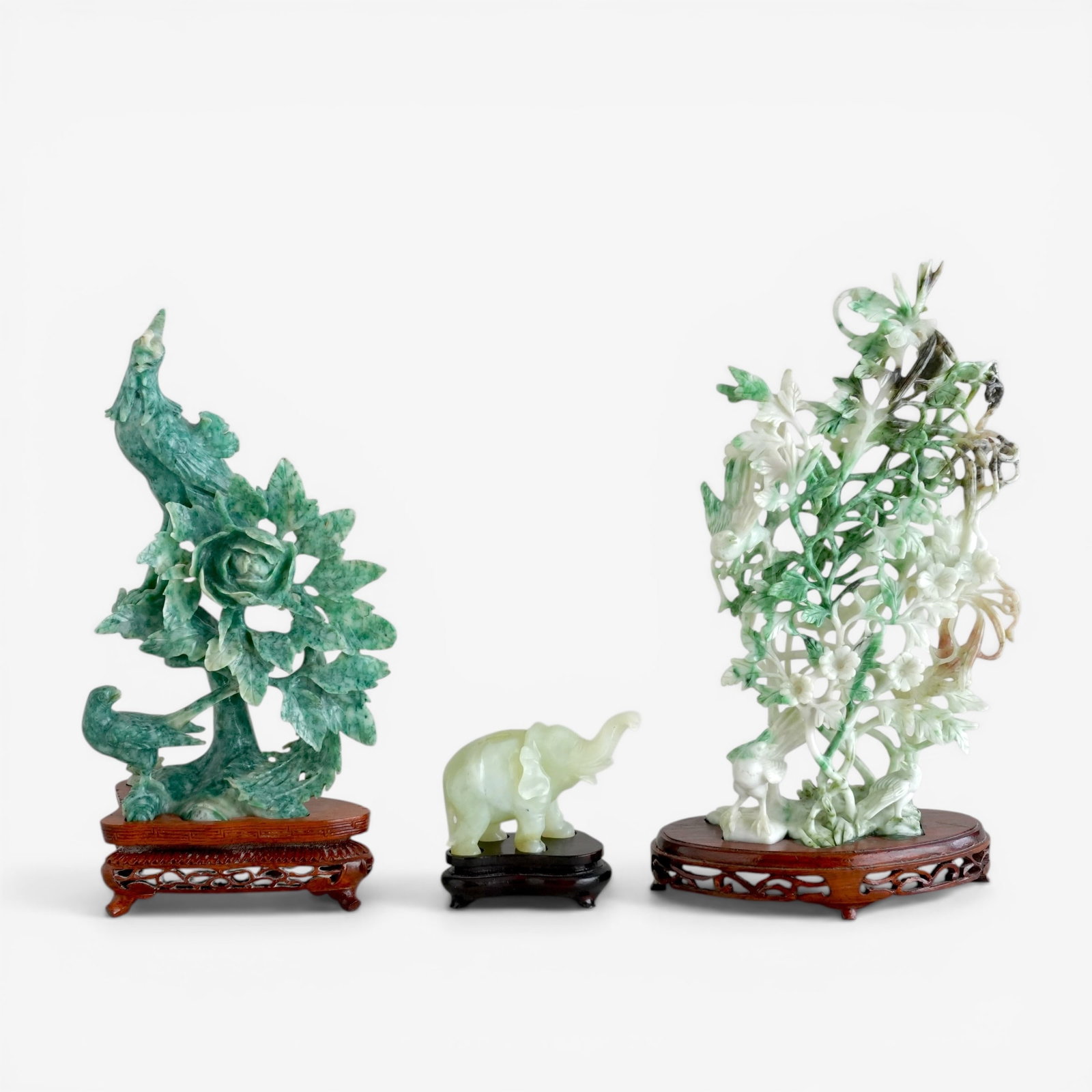 Three Chinese Jade Sculptures (1 of 7)