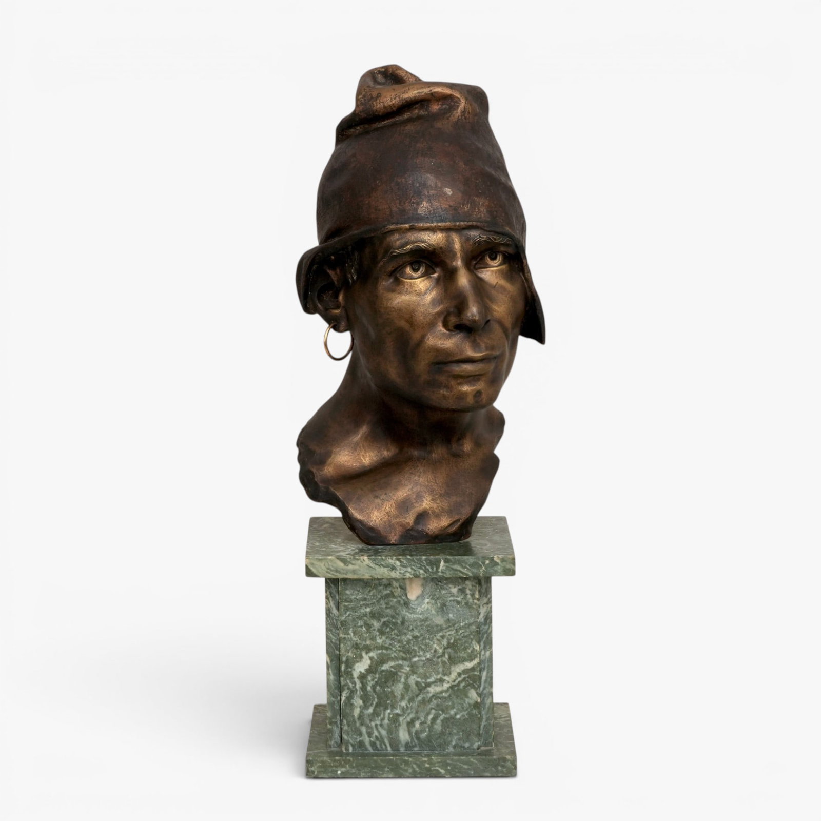 Bronze Bust "Head of a Carter" (1 of 6)