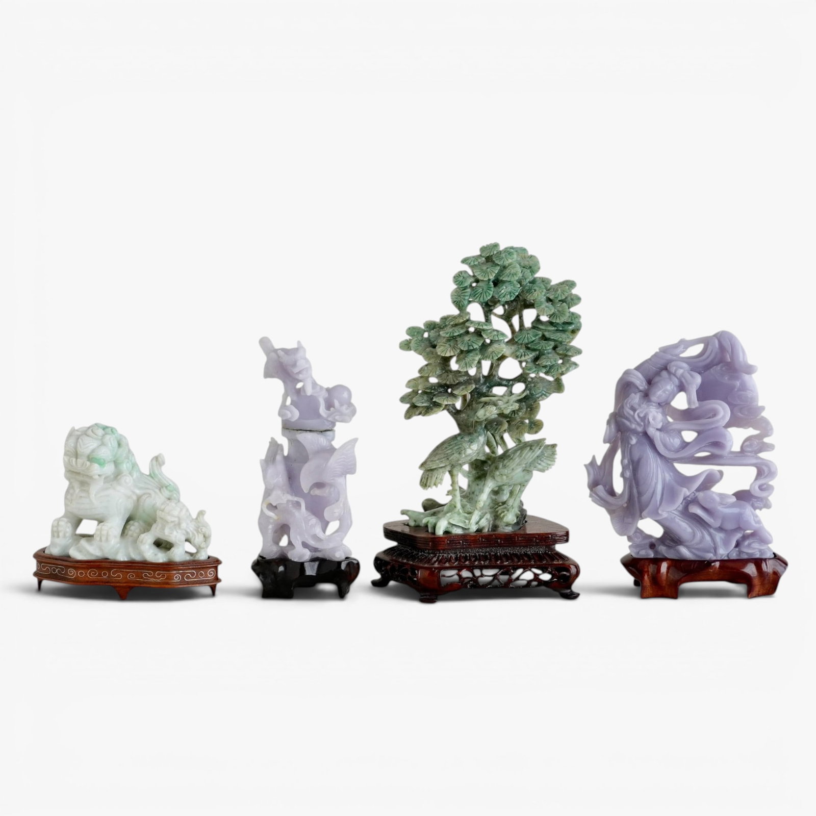 Four Chinese Jade Sculptures (1 of 7)