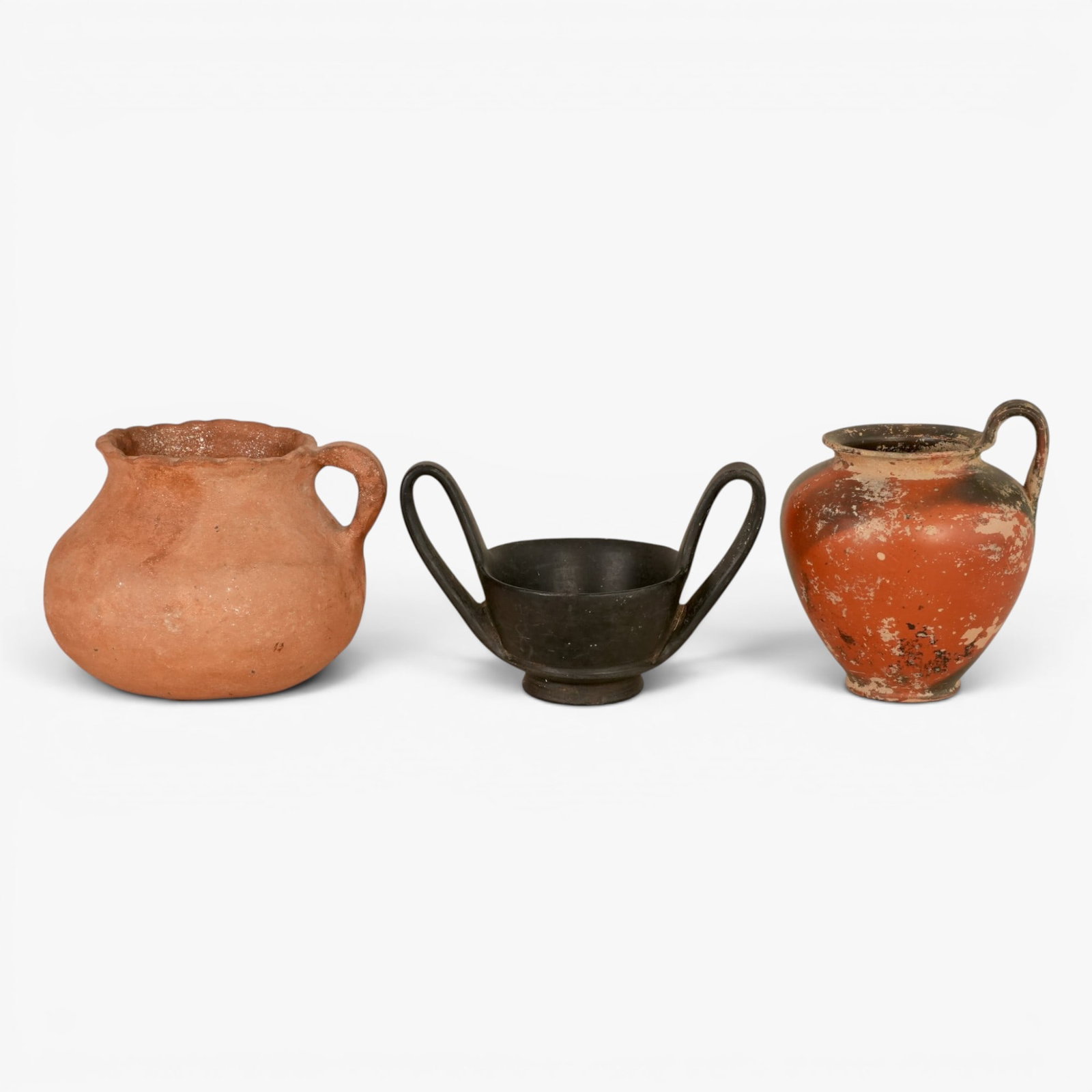 Three Ancient Pottery Vases (1 of 5)